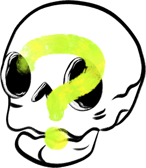 Question Mark Skull